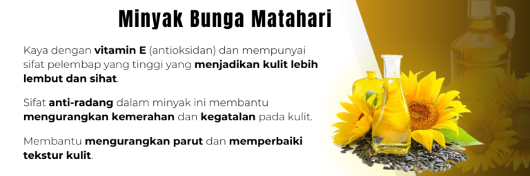 Khasiat Minyak Bunga Matahari